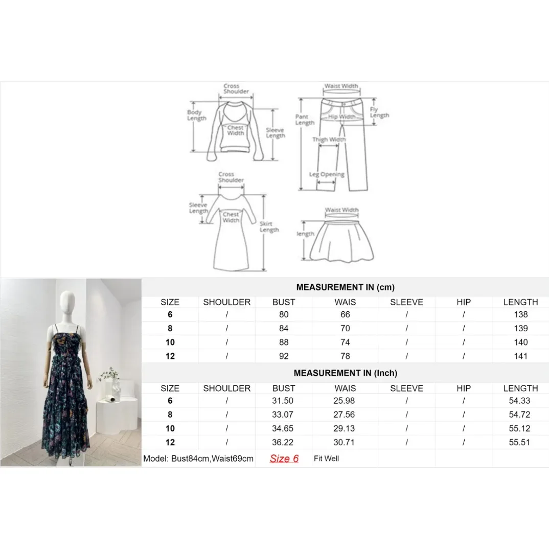 Женское винтажное платье макси черное с цветочным принтом оборками без бретелек