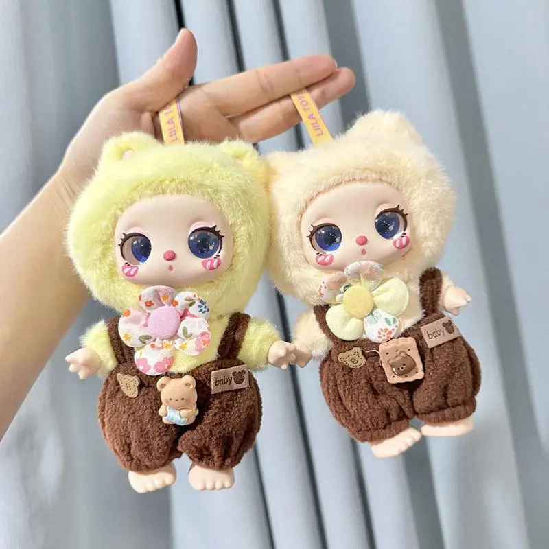 16 см мини-плюшевая кукла одежда аксессуары для Liila LUCKY CAT Idol комбинезон