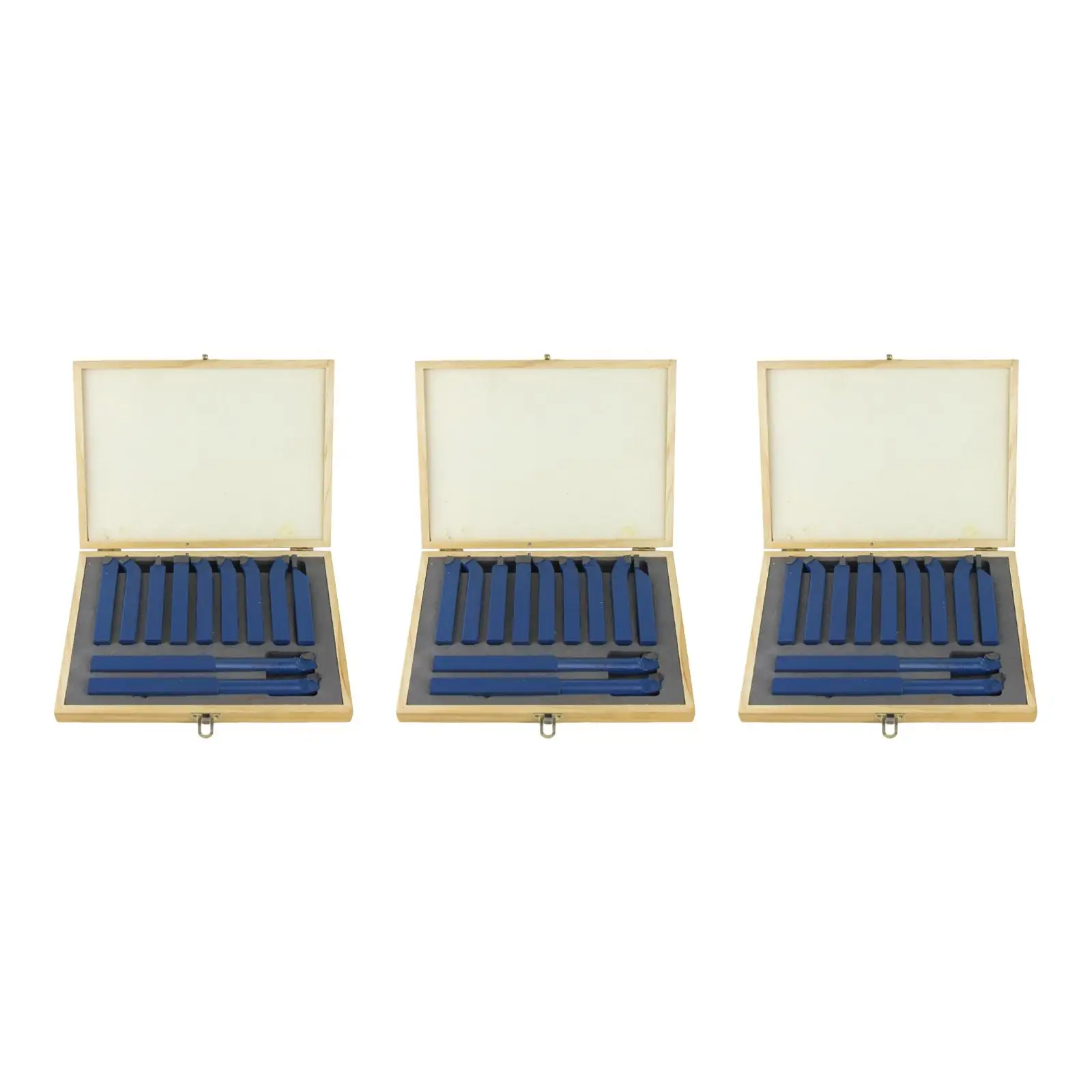 

11x Lathe Tool Set Carbide Metal Cutting Turning Boring Bit Tip