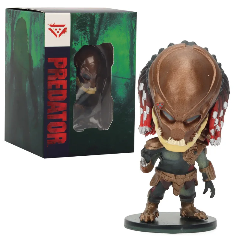 

Q Version Predator Ultimate P1 Jungle Hunter Jungle Demon Concrete Tribal Leader Pvc Statue Figure Collection Model Toy 7cm