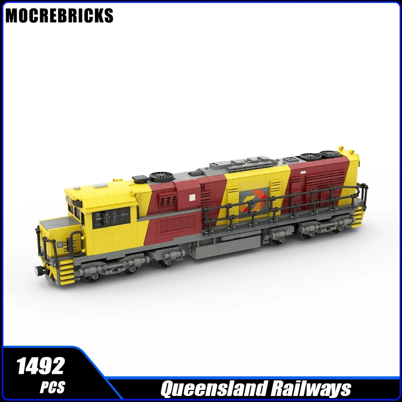 Железная дорога MOC-139952 City Queensland 2300 дизельный Электрический поезд строительный