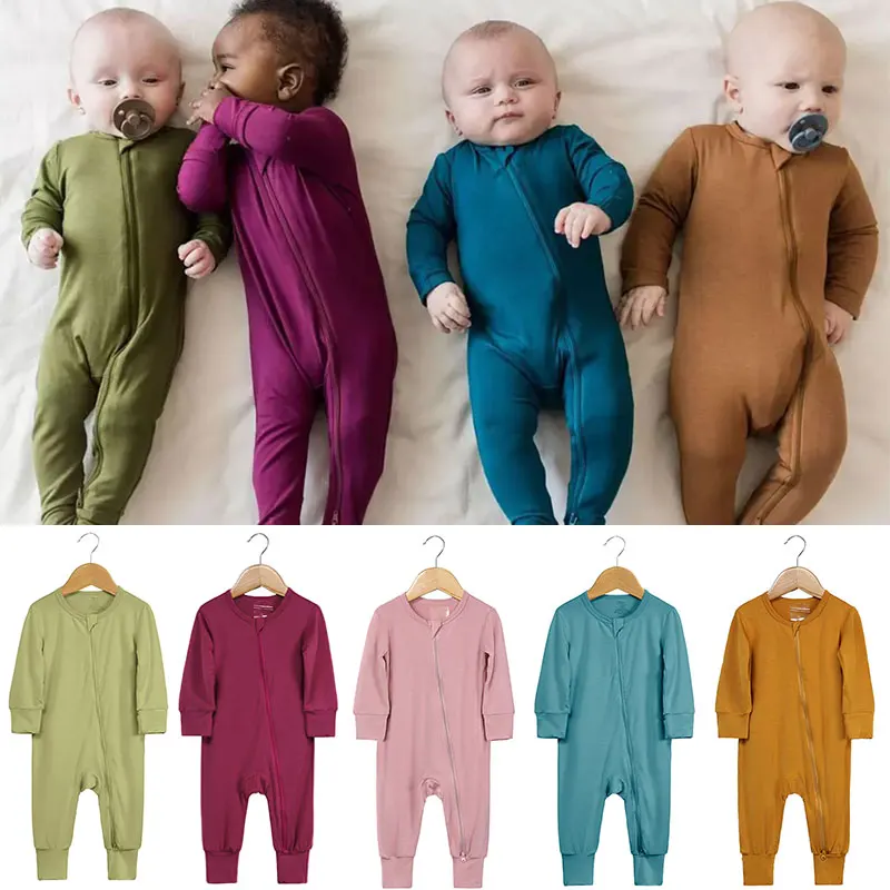 

Summer Newborn Babi Girl Clothes Bamboo Fiber Baby Romper Cotton Long Sleeve Toddler Romper Infant Jumpsuit Clothing 0-24 Months