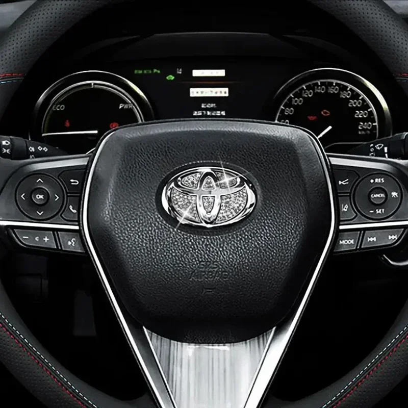 1 шт. автомобильная наклейка на руль для Toyota Chr Auris Raize Rav4 Yaris Cross Corolla