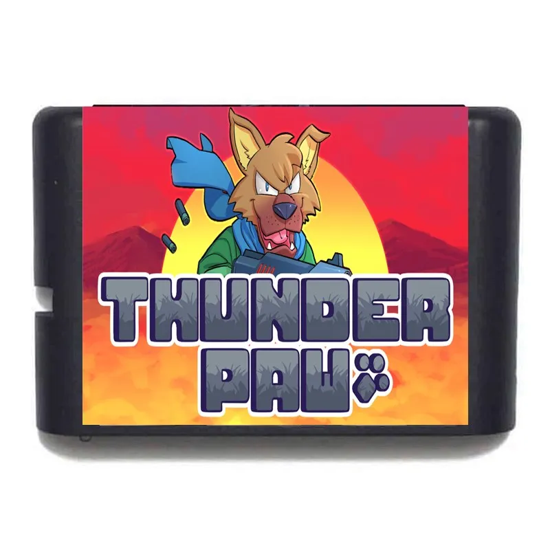 Thunder Paw (MegaDrive / Genesis) 16Bit Game Card