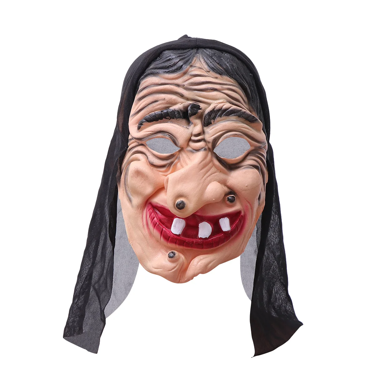 

1Pc Latex Old Witch Scary Old Hag Haunted House Prop Costume Supplies