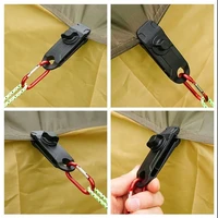 2pcs outdoor tents come with pull point clips outdoor camping tent hooks marquee clips and clips