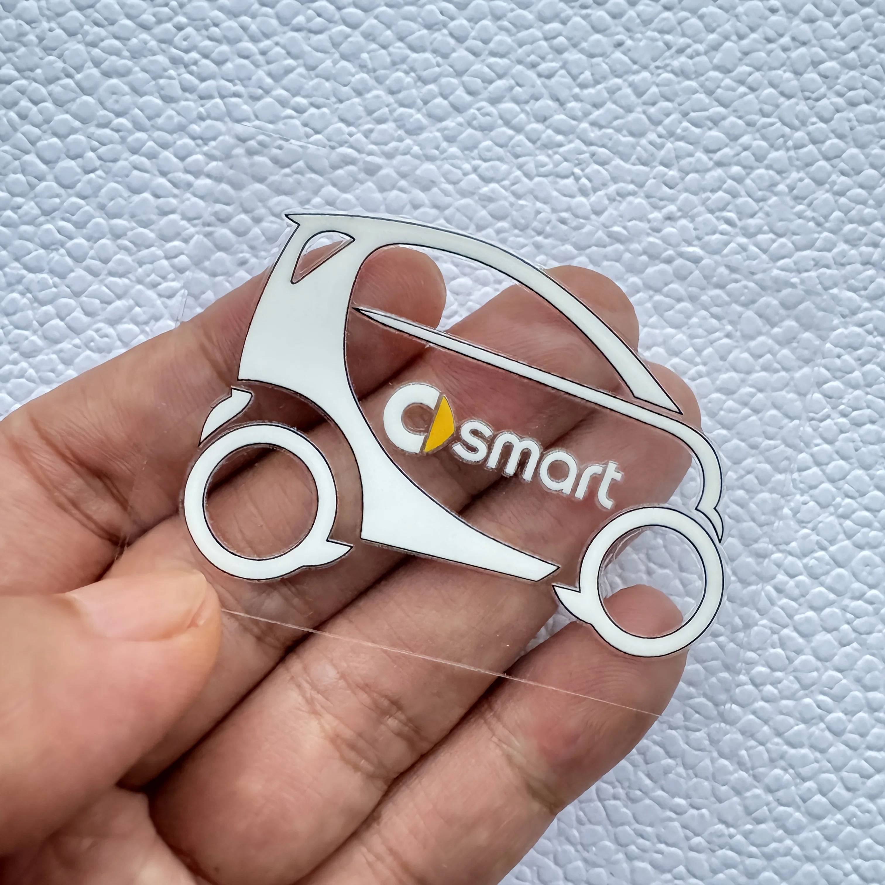 

1 шт. Smart Fortwo 451 453 Forfour наклейка декоративная внешняя эмблема автомобиля наклейка