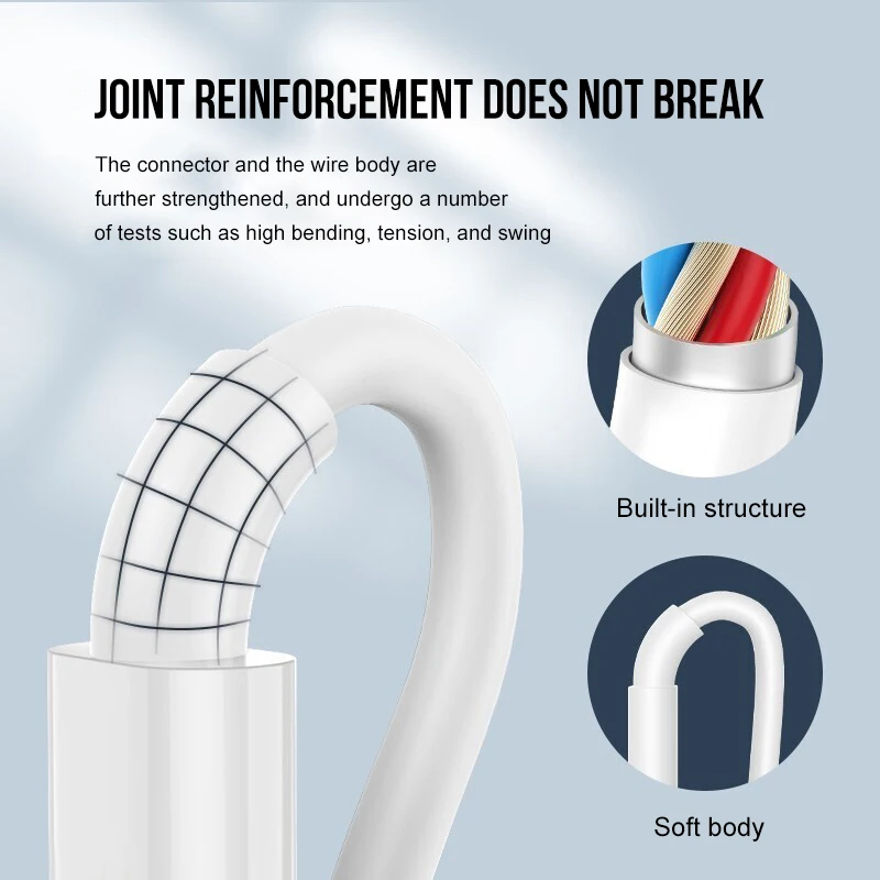 Original PD 30W USB-C to Lightning Charger Cable For iPhone 14 13 12 11 Pro Max Mini X XR XS 6 7 8 Plus USB Type C Fast Charge