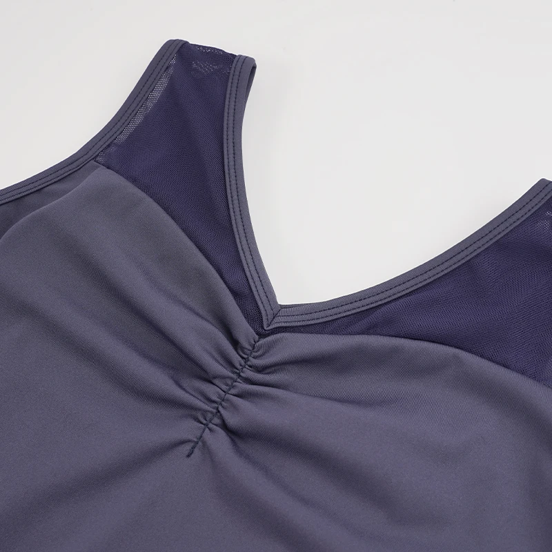 Балетные трико для женщин полый задник сексуальный Леотард гимнастики и танцев с