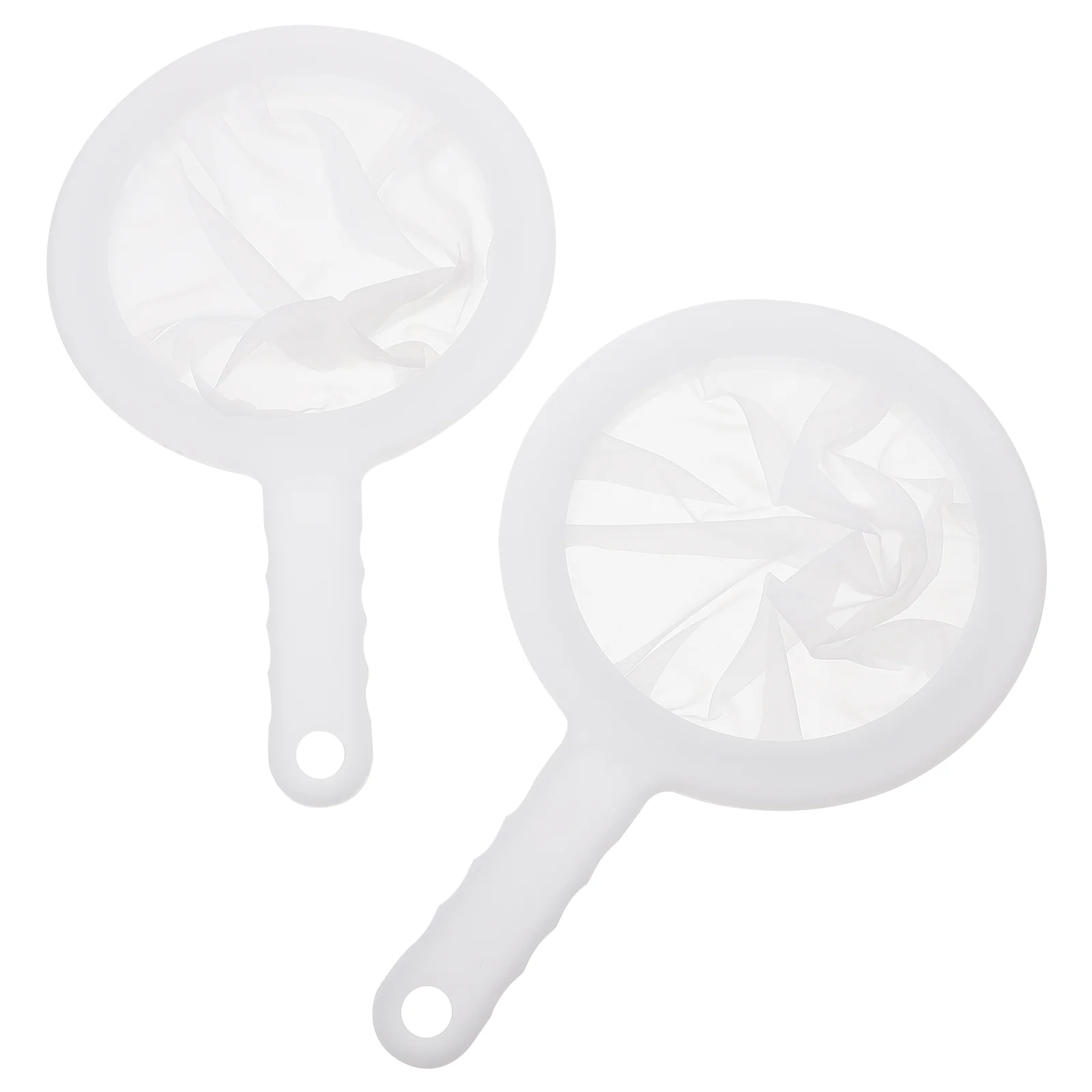 

2 Pcs Small Fish Tank Skimmer Catching Net Filters Landing Strainers Mini Extendable Fishing Collecting Aquarium Tiny