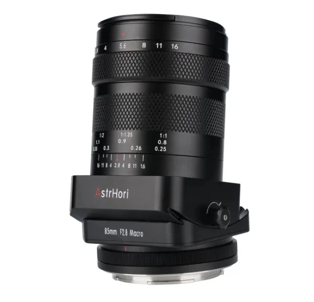 Фотовспышка AstrHori 85mm F2.8 Tilt Shift Macro Lens Full Frame Portrait do a paratów SONY E Nikon Z Canon RF R Panasonic Leica L Mount