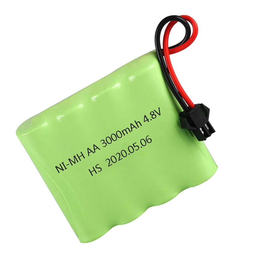 3000mah 4.8V NiMH Battery M model and USB Charger For Rc toys Car Boat Gun Tank Robot 2400mAh Rechargeable NI-MH AA