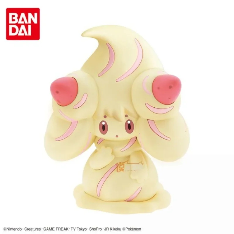 

Bandai Genuine Pokemon Alcremie Assemble Anime Action Figures Toys For Boys Girls Kids Gift Collectible Model Ornaments