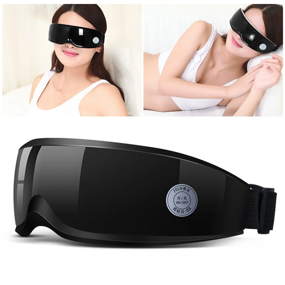 

Electric Smart Eye Massager Vibration Magnetic Relieves Fatigue Dark Circles Acupuncture Massage Relax Eye Care Device Wireless