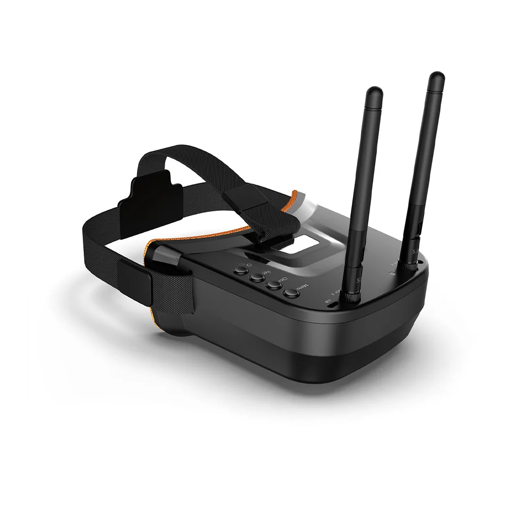 

LCD Screen Racing Drone Goggles with Dual Antenna Camera Quadcopter 40 Channels Rechargeable Glasses Aircraft Accessories