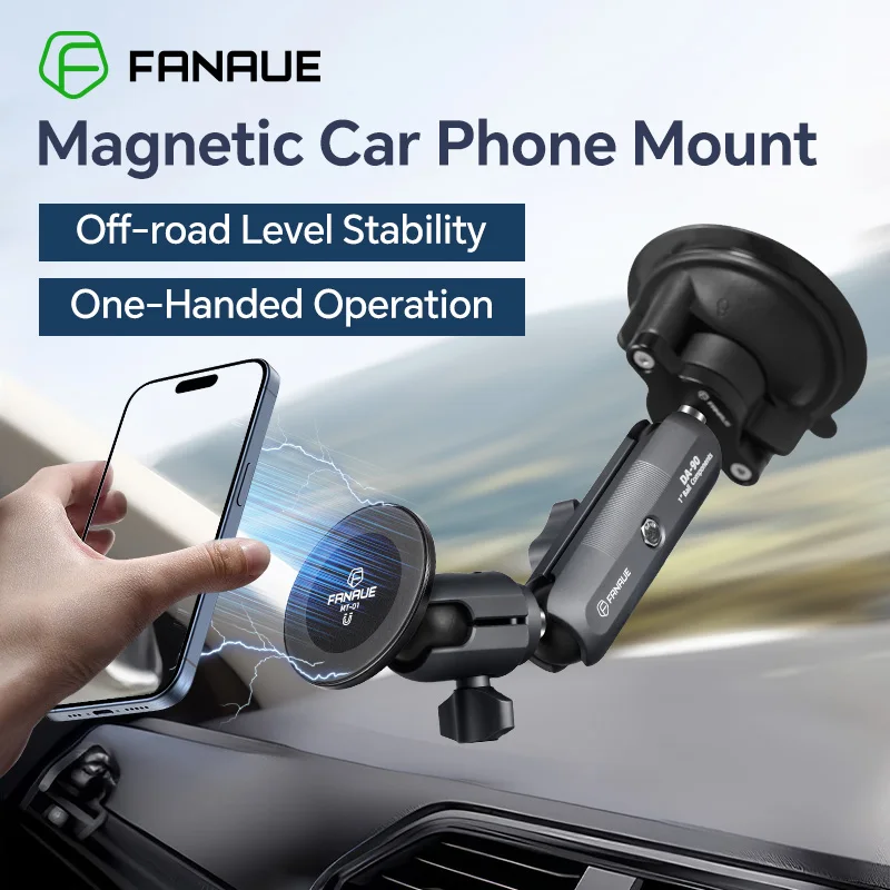 

Автомобильный Держатель Для Телефона FANAUE, Сильный Магнитный Присоска Magsafe, Совместимый С Внедорожниками