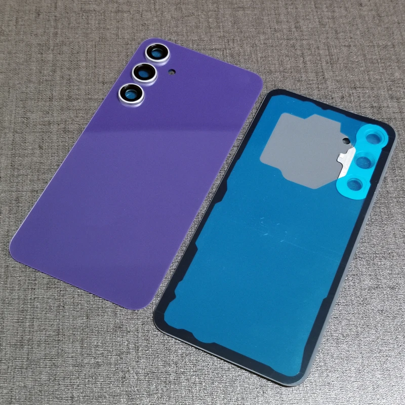 Задняя крышка аккумулятора для Samsung Galaxy S23 FE S23FE стеклянная дверь задняя корпуса