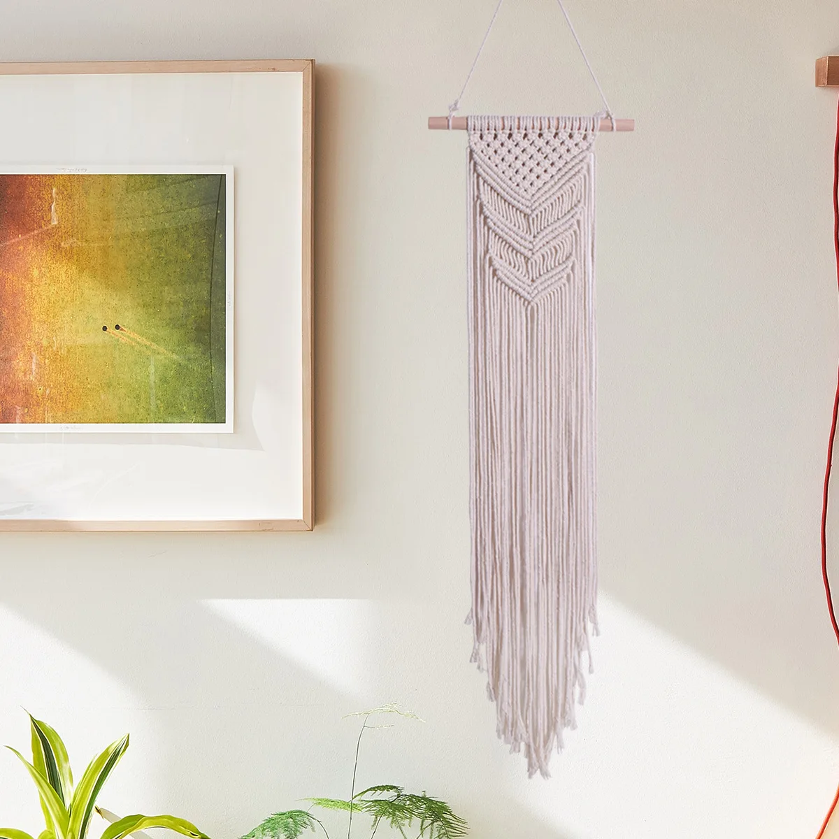 

Bohemian handmade tapestry woven wall hanging European living room bedroom decoration style pendant MS7666