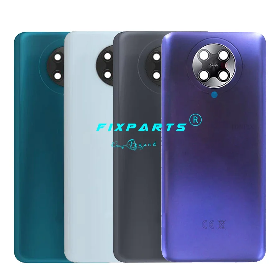 Задняя крышка для Xiaomi Poco F2 Pro металлический корпус задняя батарейного отсека
