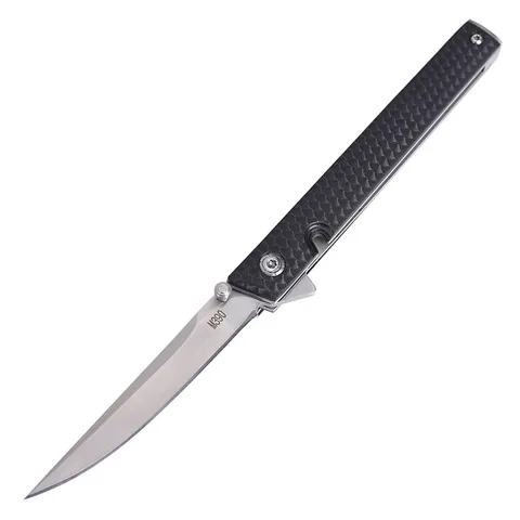 Карманный нож из нейлонового волокна M390, острый складной нож с зажимом для самообороны, тактические охотничьи ножи для выживания на природе
