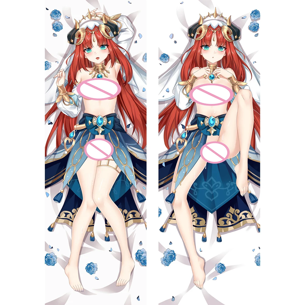 

Genshin Impact Nilou Hugging Pillow Cover Home Pillow Case Cover Easy Carry New Design Anime Theme Fullbody