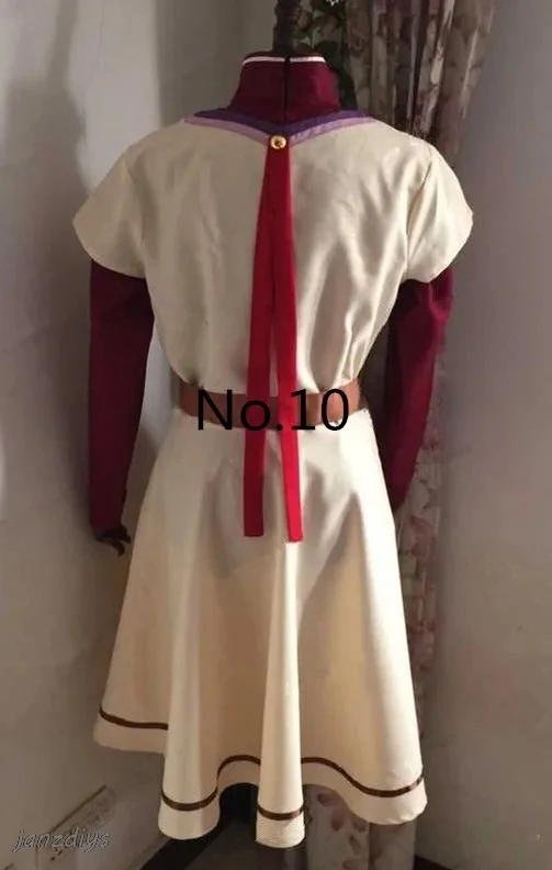 Костюм для косплея Akagami no Shirayukihime платье Shirayuki из Белоснежки с красными волосами