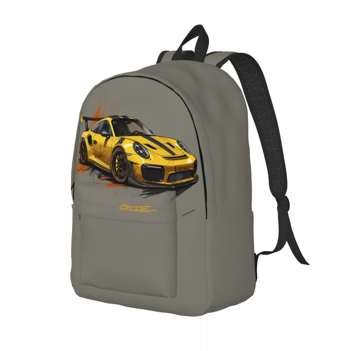 

Классические спортивные холщовые рюкзаки для автомобиля, мультяшный Графический легкий рюкзак для бега, красивые сумки
