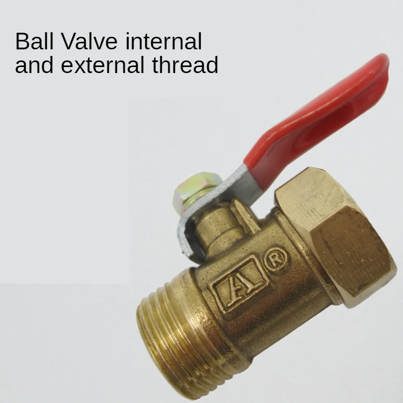 

1PC Straight 1/4 Male To Female Pipe High Quality Pipe Ball Valve 1/4" Sanitary Shut-off Ball Valve