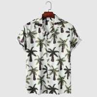 oscn7 casual printed short sleeve shirt men street 2022 hawaii beach oversize women fashion harujuku shirts for men 2218