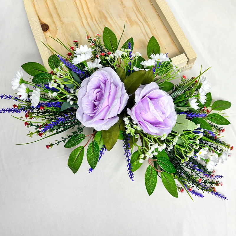 1 шт. свадебная арка цветы романтические искусственные зелень листья цветок для