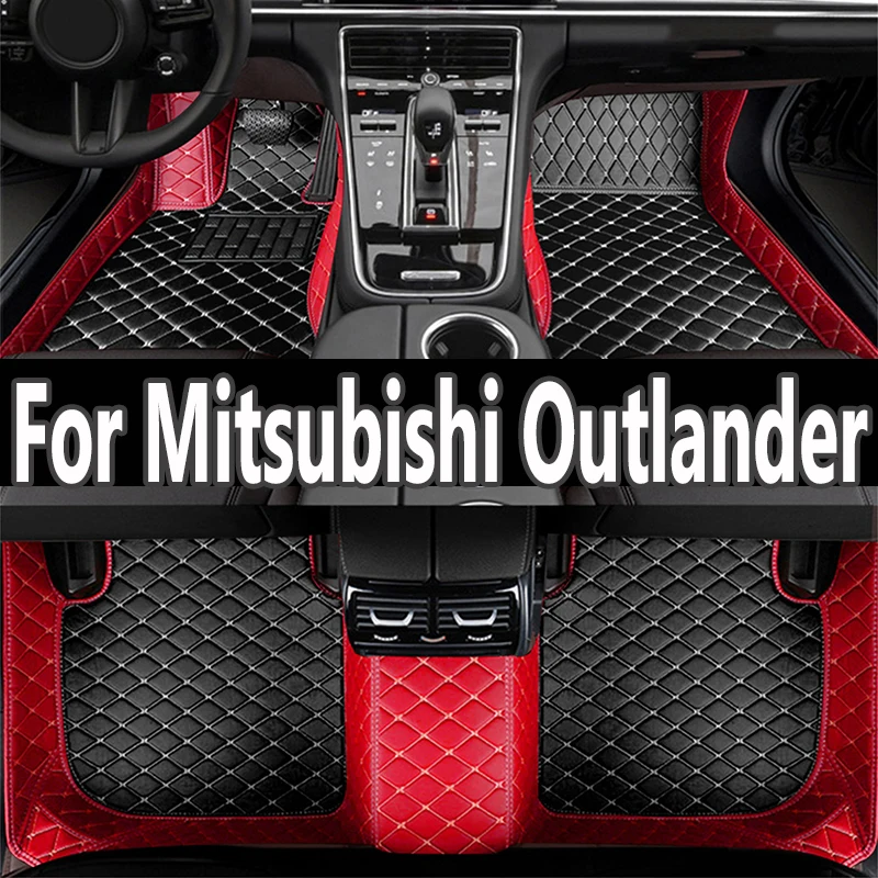 

Гибридные автомобильные коврики для Mitsubishi Outlander PHEV GN 2022 ~ 2023, кожаные коврики на 5 мест, автомобильные коврики, коврики, автомобильные аксессуары