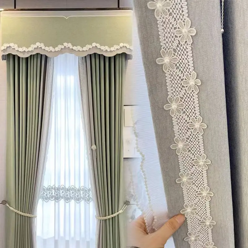 

13Yards High Quality Handmade DIY Clothing Accessories Floral Embroidery Lace Fabric Curtains Sofa Lace Trim Home Decoration