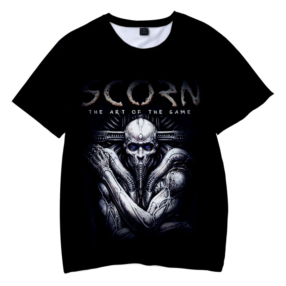 

Scorn The Art of the Game Crewneck Short Sleeve Tee Women Men T-shirt Harajuku Streetwear 2022 Casual Style 3D Clothes