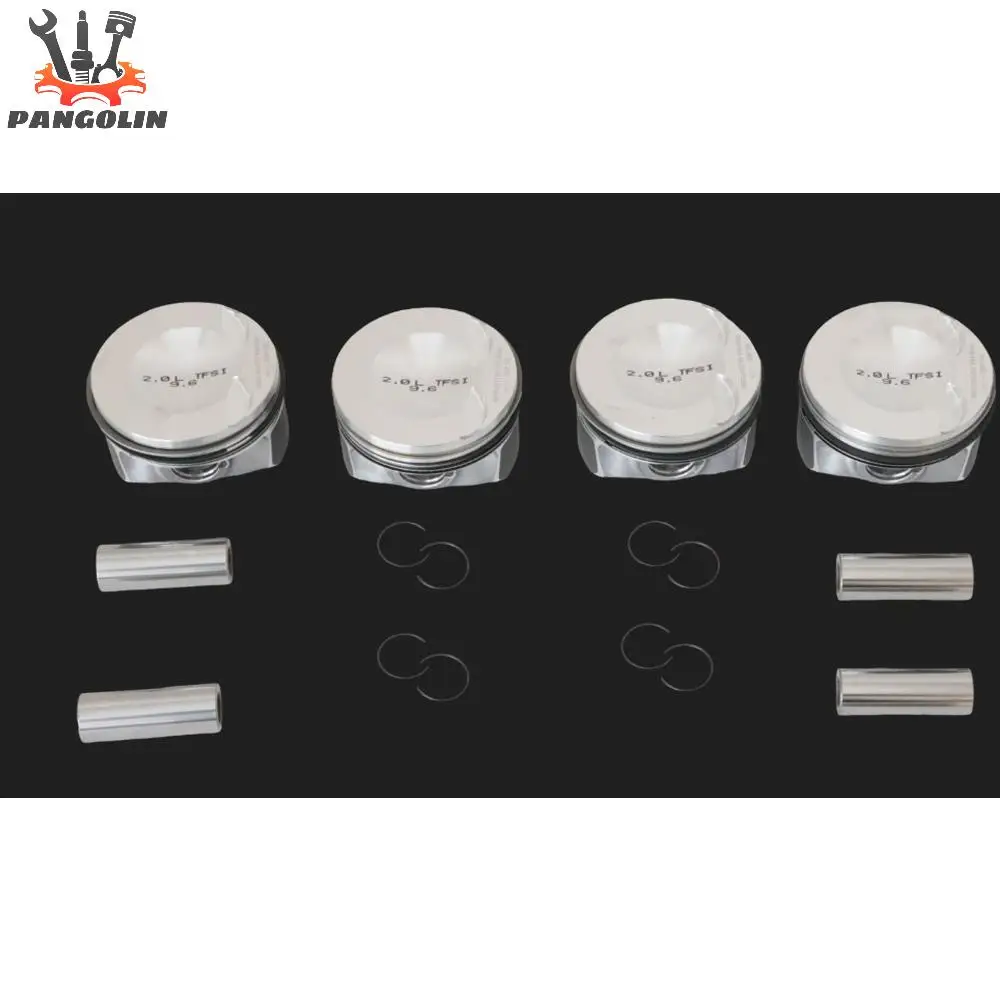 Комплект поршневых колец двигателя 4 шт. + 0 5 мм для VW GTI Jetta Golf Passat Tiguan Audi A3 2.0tsi/TFSI DOHC