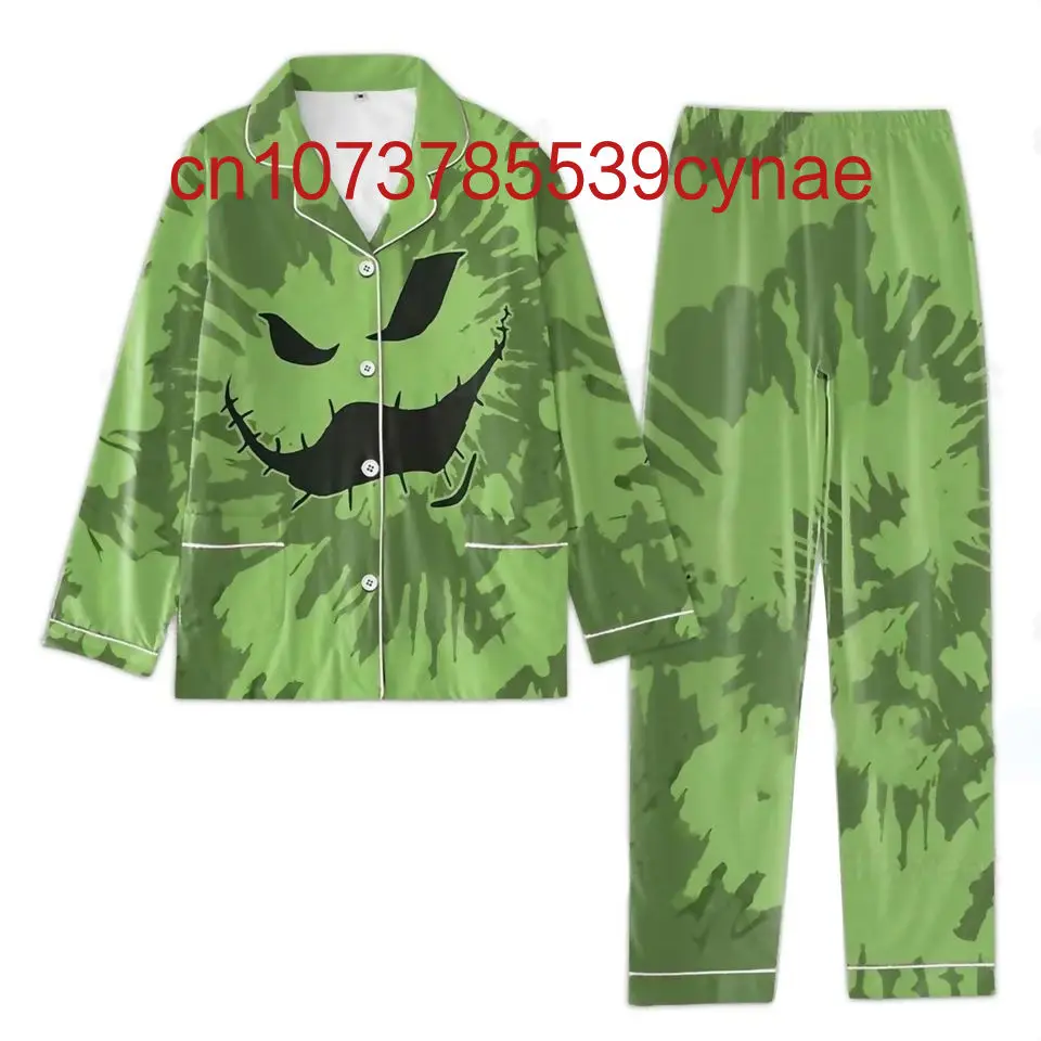 Новый пижамный комплект ChristmasOogie Boogie повседневная мужская и женская рубашка с