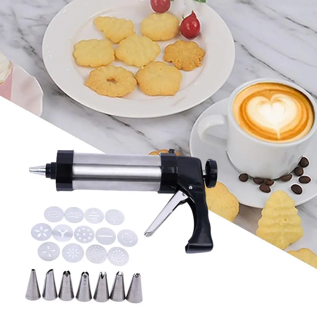 

Biscuit Mold Machine Biscuit Press Gun Cake Decorating Gun for Baking Lovers