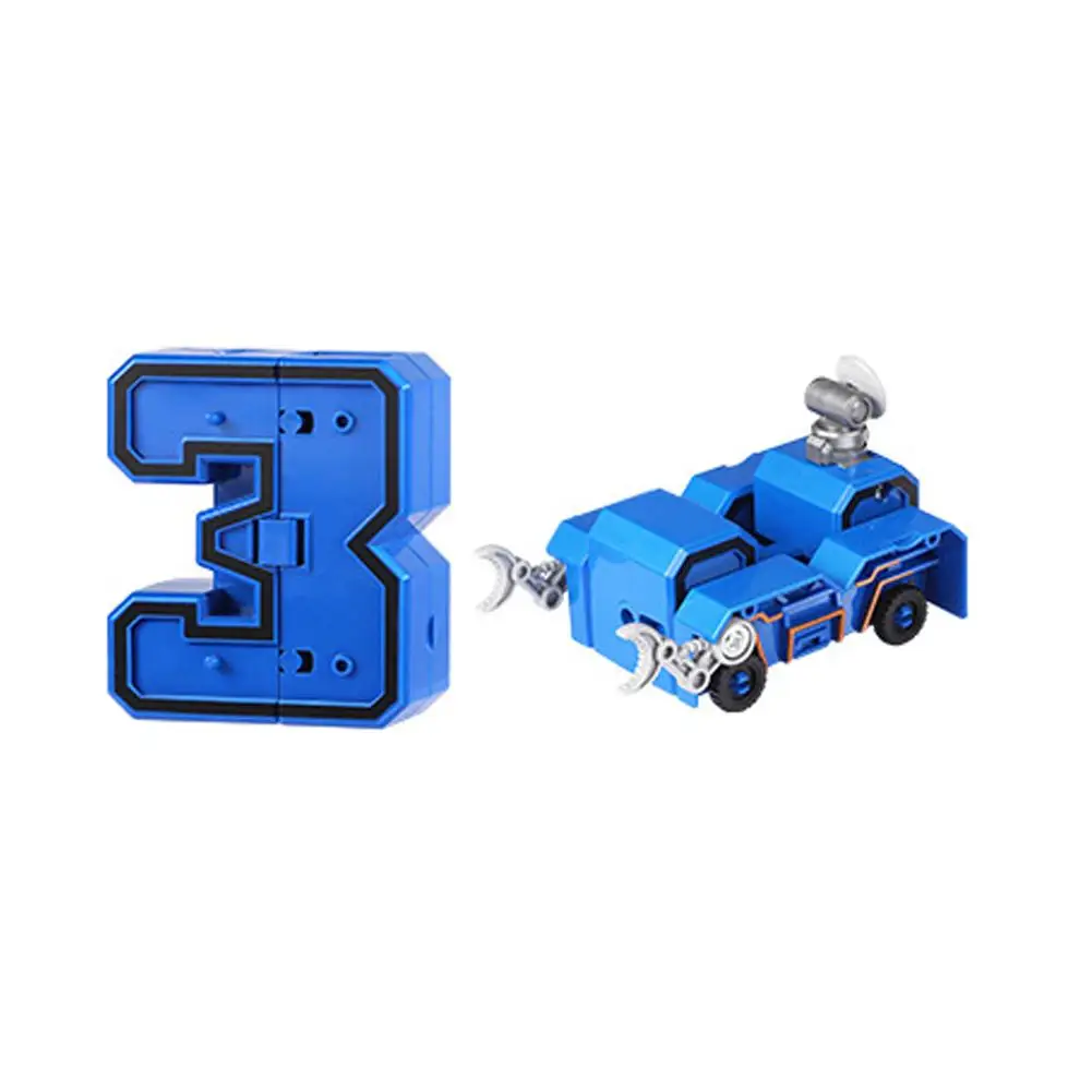 Детские строительные блоки цифр 0-9 игрушки с надписью воин экшн-фигурки