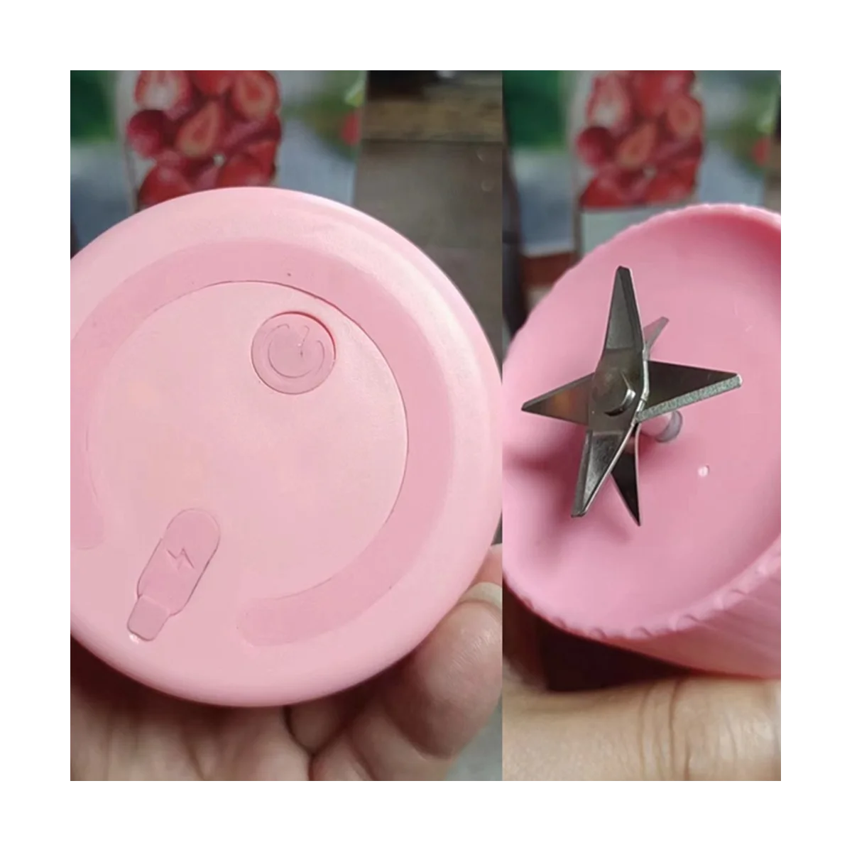 Портативный блендер на 300 мл электрические соковыжималки миксеры для фруктов USB