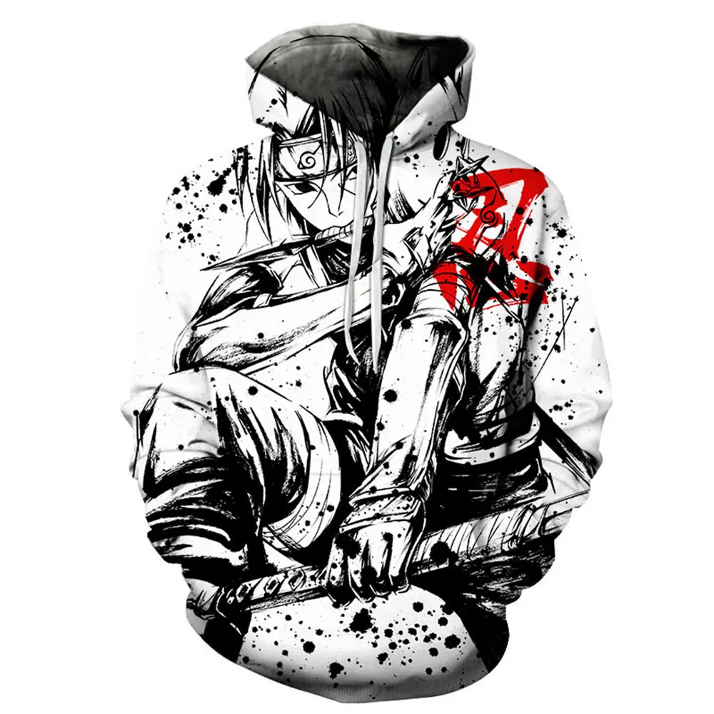 

Новинка 2022, толстовка с капюшоном из японского аниме, Мужская и Женская толстовка с 3D-принтом, толстовка с капюшоном из аниме