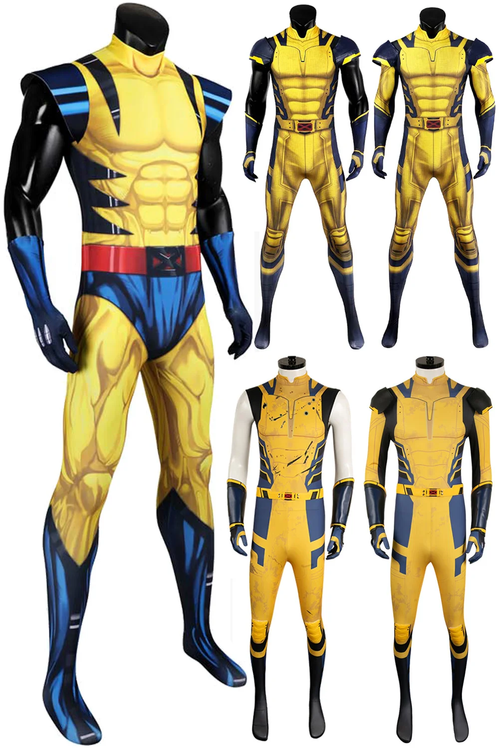 Гигантский волк косплей Логан комбинезон фильм мертвецы мужской бассейн