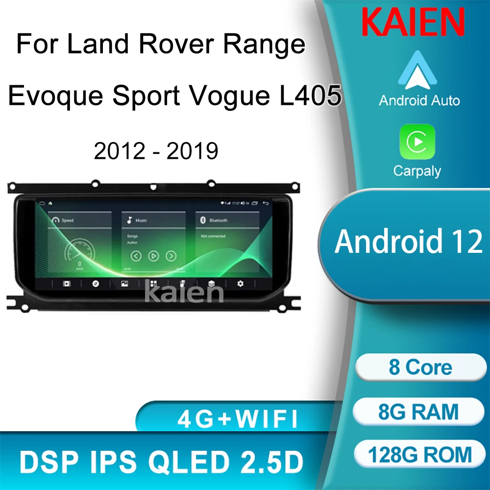 

KAIEN For Land Rover Range Rover Evoque Sport Vogue L405 2012-2019 Android Auto Navigation GPS Car Radio Player Stereo 4G WIFI