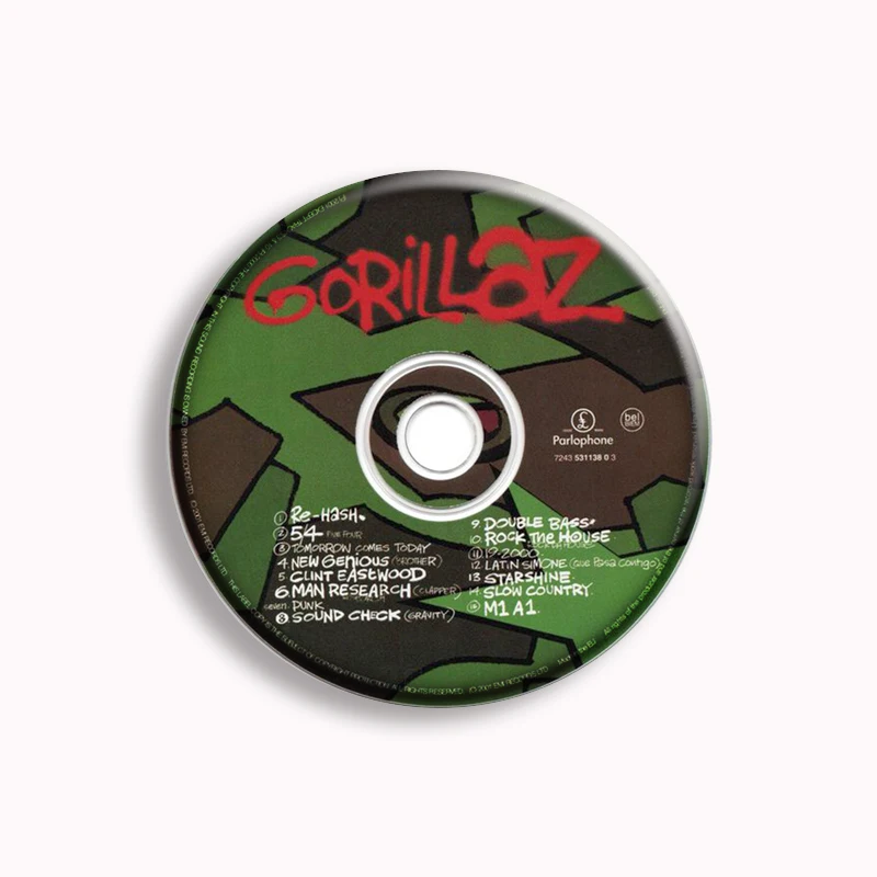 Фото Gorillaz Rock Band аниме мягкая кнопка булавка креативная лодка музыка мультфильм эстетическая брошь значок сумка аксессуары Декор фанаты собирать №4