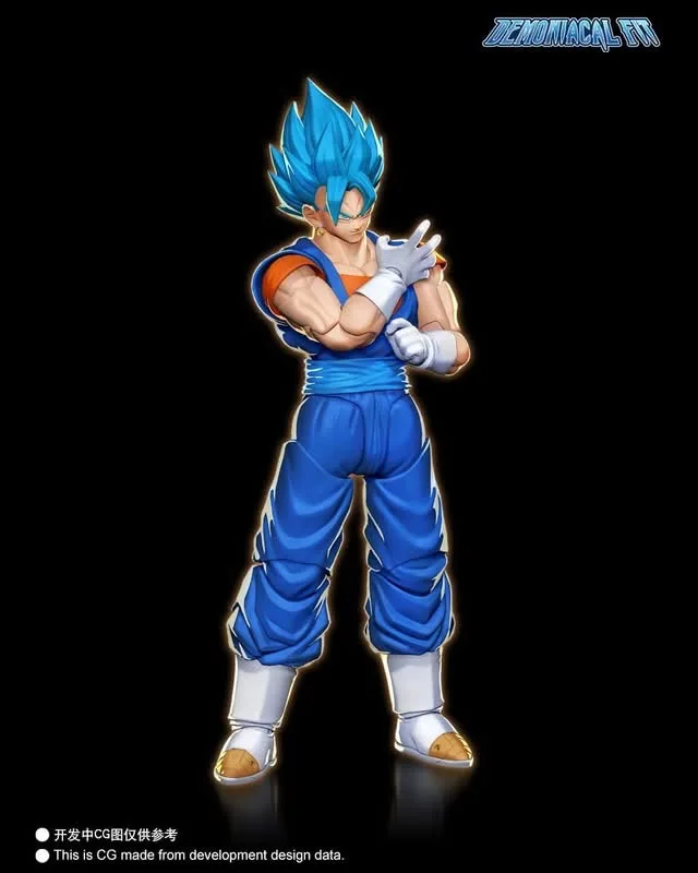 Фото Фигурка Demoniacal Fit Vegito Cosmic Blade SHF Vegetto, аниме-фигурки Dragon Ball Z, фигурка Гоку SSJ, пластиковые игрушки, подарок №2