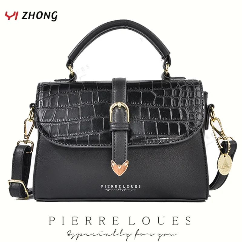 

YIZHONG Serpentine Retro Luxury Handbags Women Bags Forever Young Satchels Leather Simple Shoulder Bag Fashion Crossbody Bag