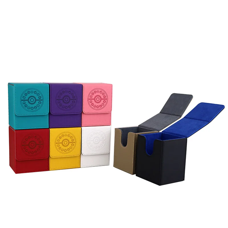 

Коробка для хранения карт с аниме покемоном, Ptcg, коробка для карт, коробка для карт с магнитным присосом, набор карт Jiaaole, коробка для хранения карт, простой подарок на день рождения