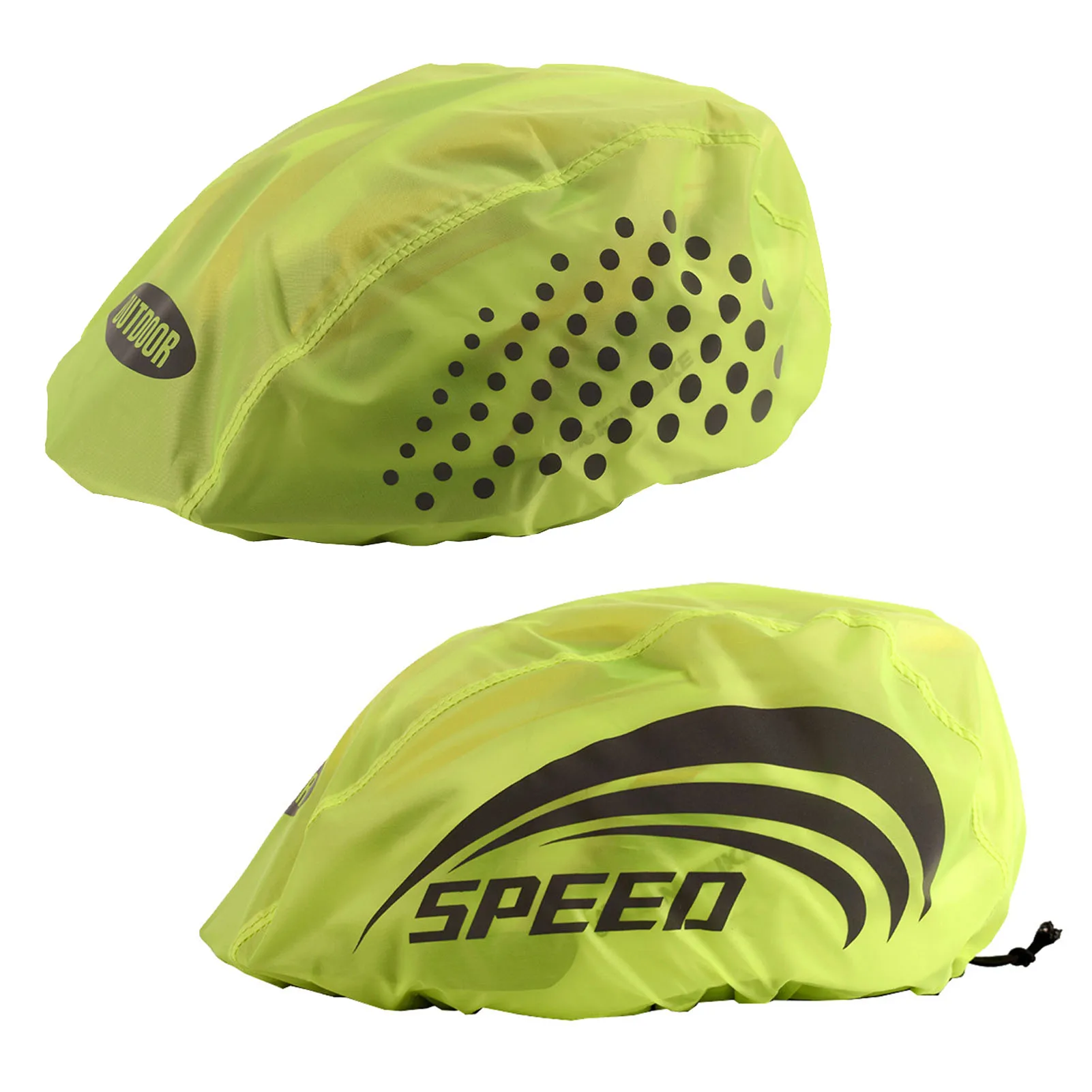 

Dust-Proof Bike Helmet Cover with Reflective Strip Cycling Bicycle Helmet Rain Cover Road Bicycle Helmet Water Snow Cover #WO