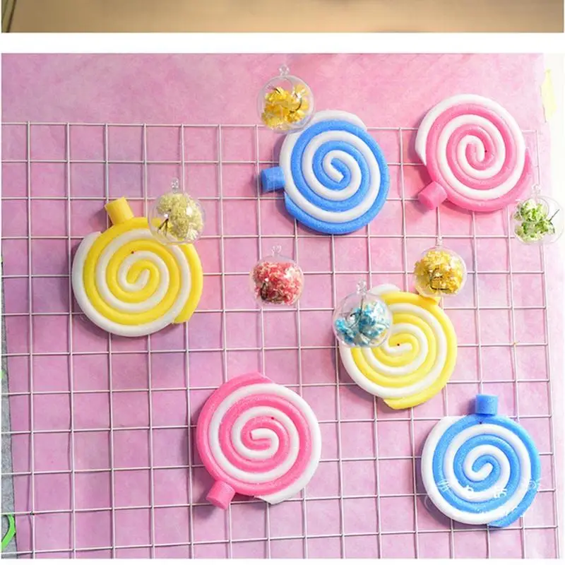 

New Lollipop Aerial Charm Pendant Lollipop Hanging Ornaments Children's Day Birthday Party Kindergarten Home Decor Supplies