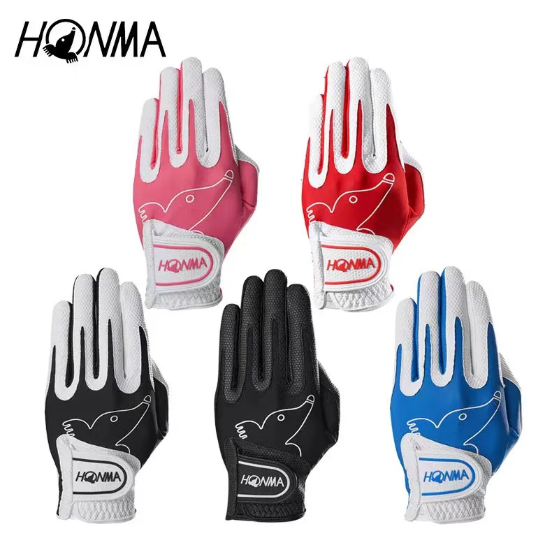 

1pc Honma Golf Gloves PU Leather Superelasticity Magic gloves Men and Lady new