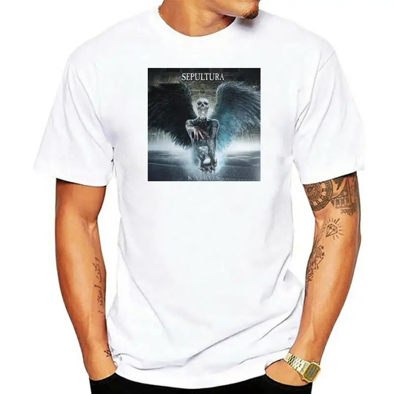 

Металлическая музыкальная Мужская футболка SEPULTURA Kairos
