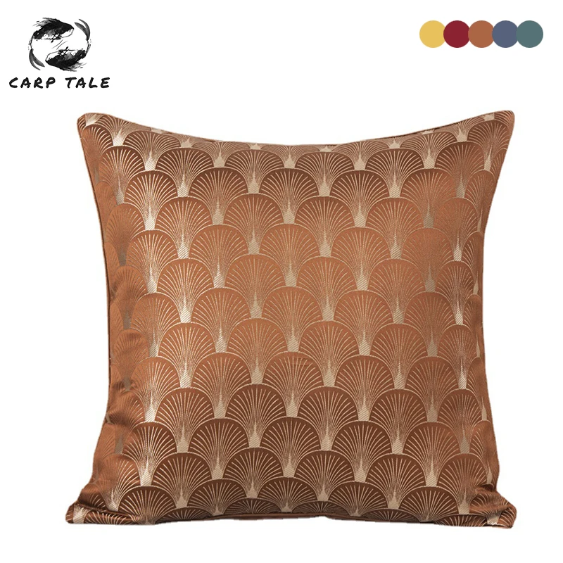 

Jacquard Luxury Cushion Cover 45*45cm Pillow Covers Decorative Cushion for Sofa Car Office Pillow Case Living Room Home Decor